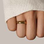 Calira Twisted Infinity Ring - Beautiful Earth Boutique