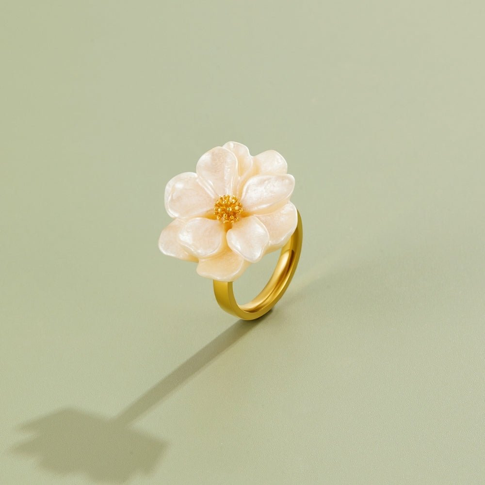 Camelia Bloom Ring - Beautiful Earth Boutique