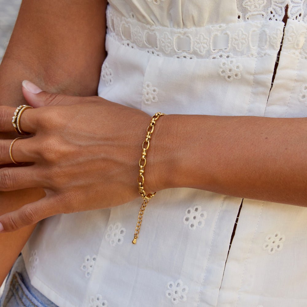 Cami Knotted Link Bracelet - Beautiful Earth Boutique