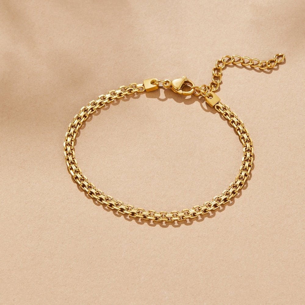 Capri Gold Chain Bracelet - Beautiful Earth Boutique