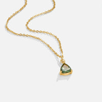 Crystal Birthstone Charm Necklace - Beautiful Earth Boutique