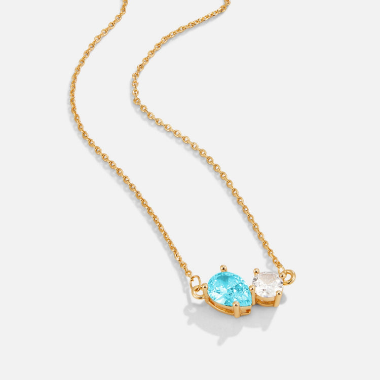 Crystal Birthstone Necklace - Beautiful Earth Boutique