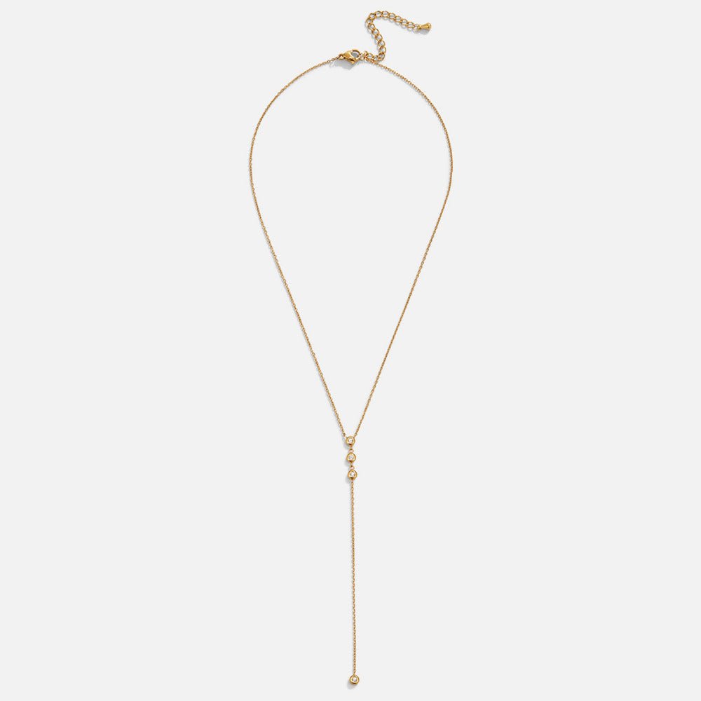 Crystal Eve Lariat Necklace - Beautiful Earth Boutique