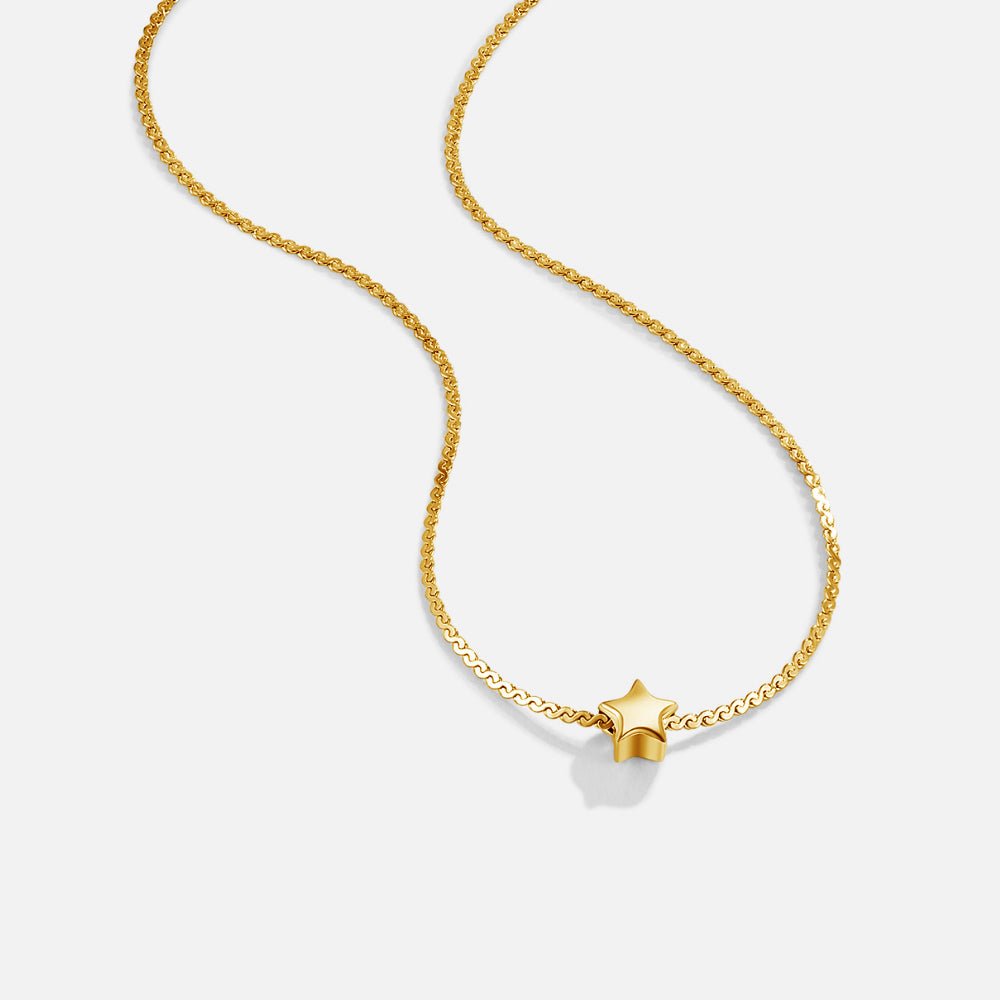 Dainty Star Pendant Gold Necklace - Beautiful Earth Boutique