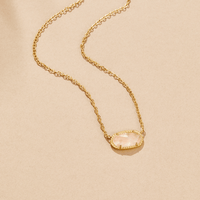 Ember Stone Pendant Necklace - Beautiful Earth Boutique