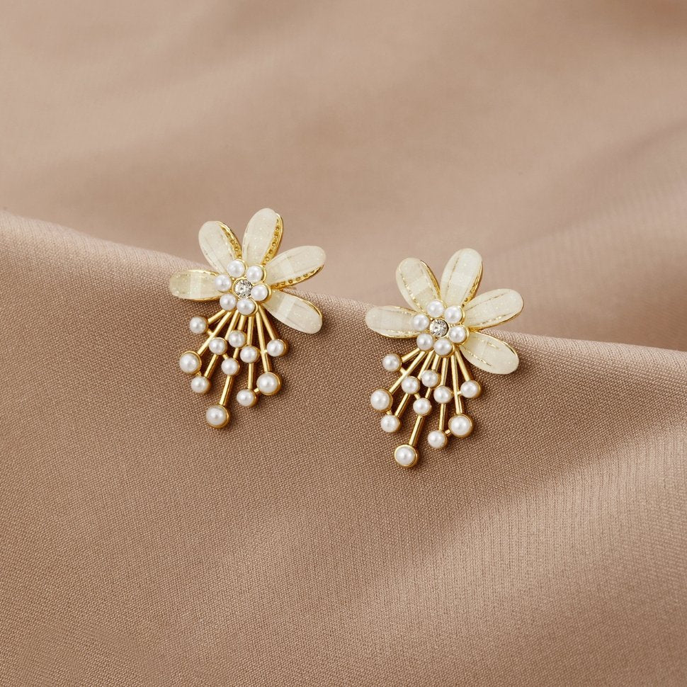 Eternal Bloom Flower Earrings - Beautiful Earth Boutique