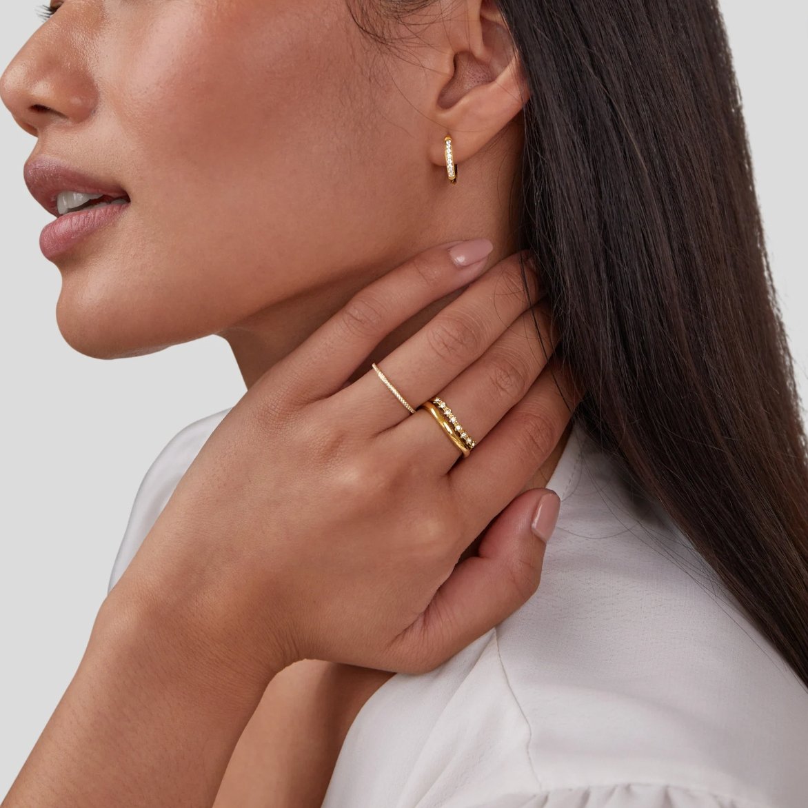 Eternity 18K Crystal Ring - Beautiful Earth Boutique