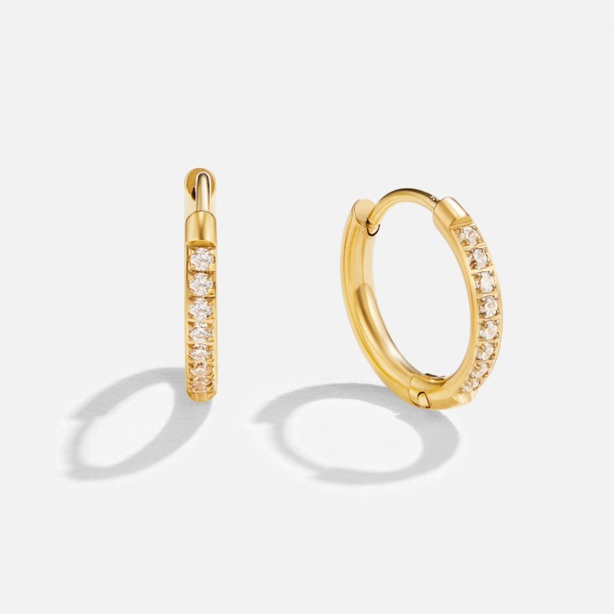 Eternity Hoop Earrings - Beautiful Earth Boutique