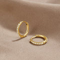 Eternity Hoop Earrings - Beautiful Earth Boutique