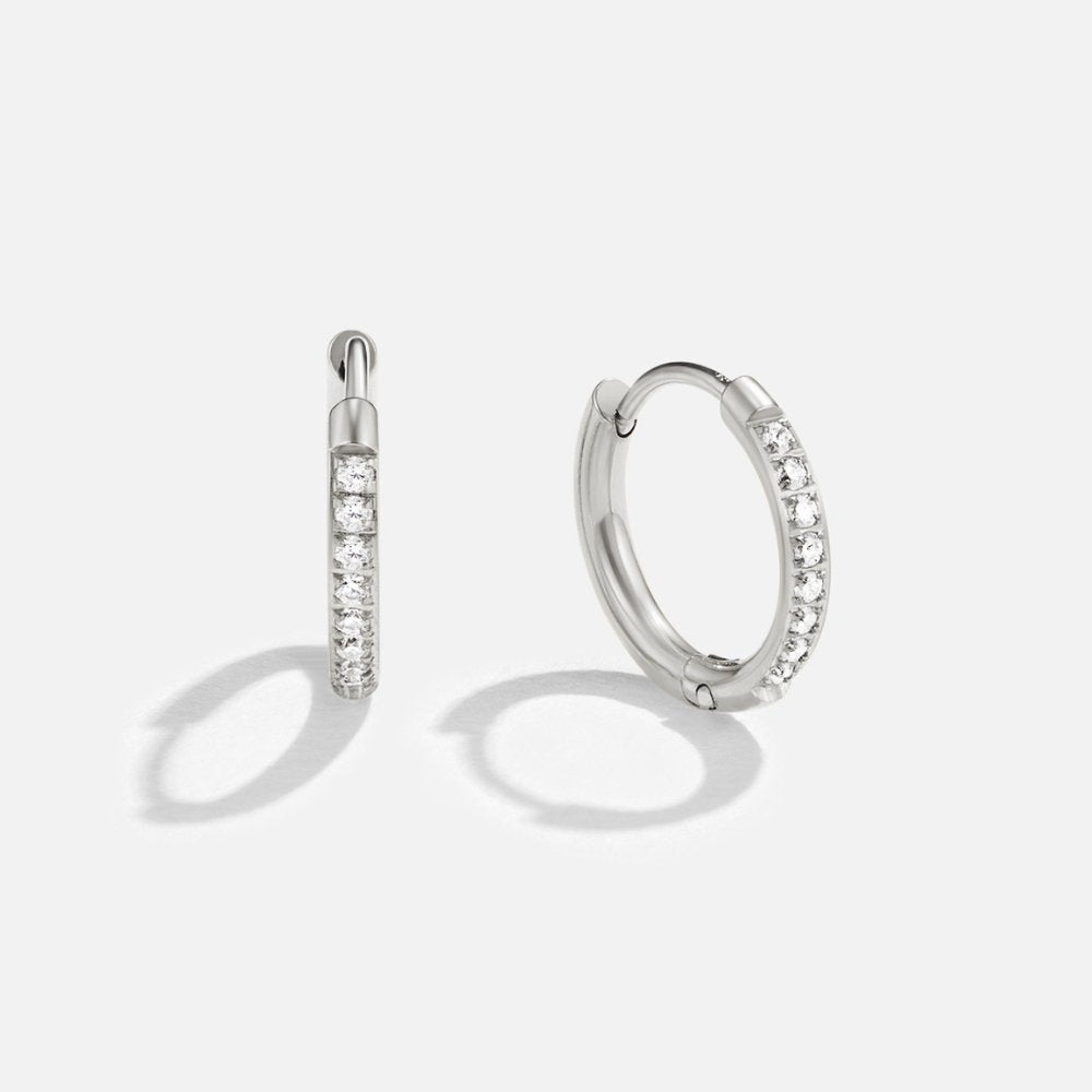 Eternity Hoop Earrings - Beautiful Earth Boutique