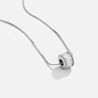 Gigi Crystal Silver Necklace - Beautiful Earth Boutique