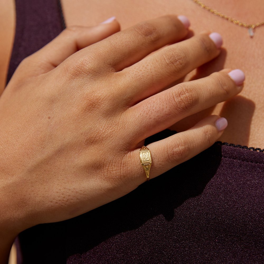 Gold Adaline Ring - Beautiful Earth Boutique