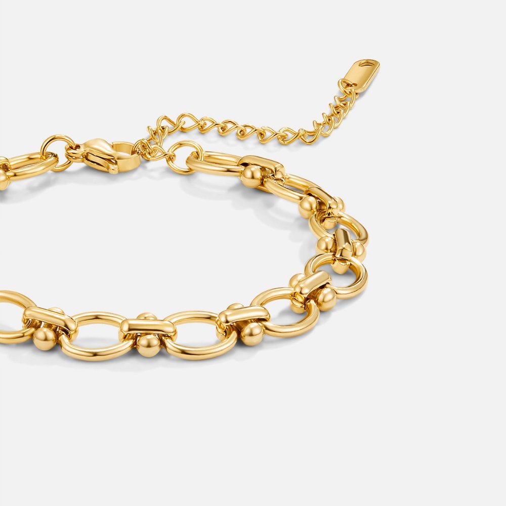 Gold Link Chain Bracelet - Beautiful Earth Boutique