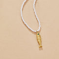 Golden Fish Pearl Necklace - Beautiful Earth Boutique