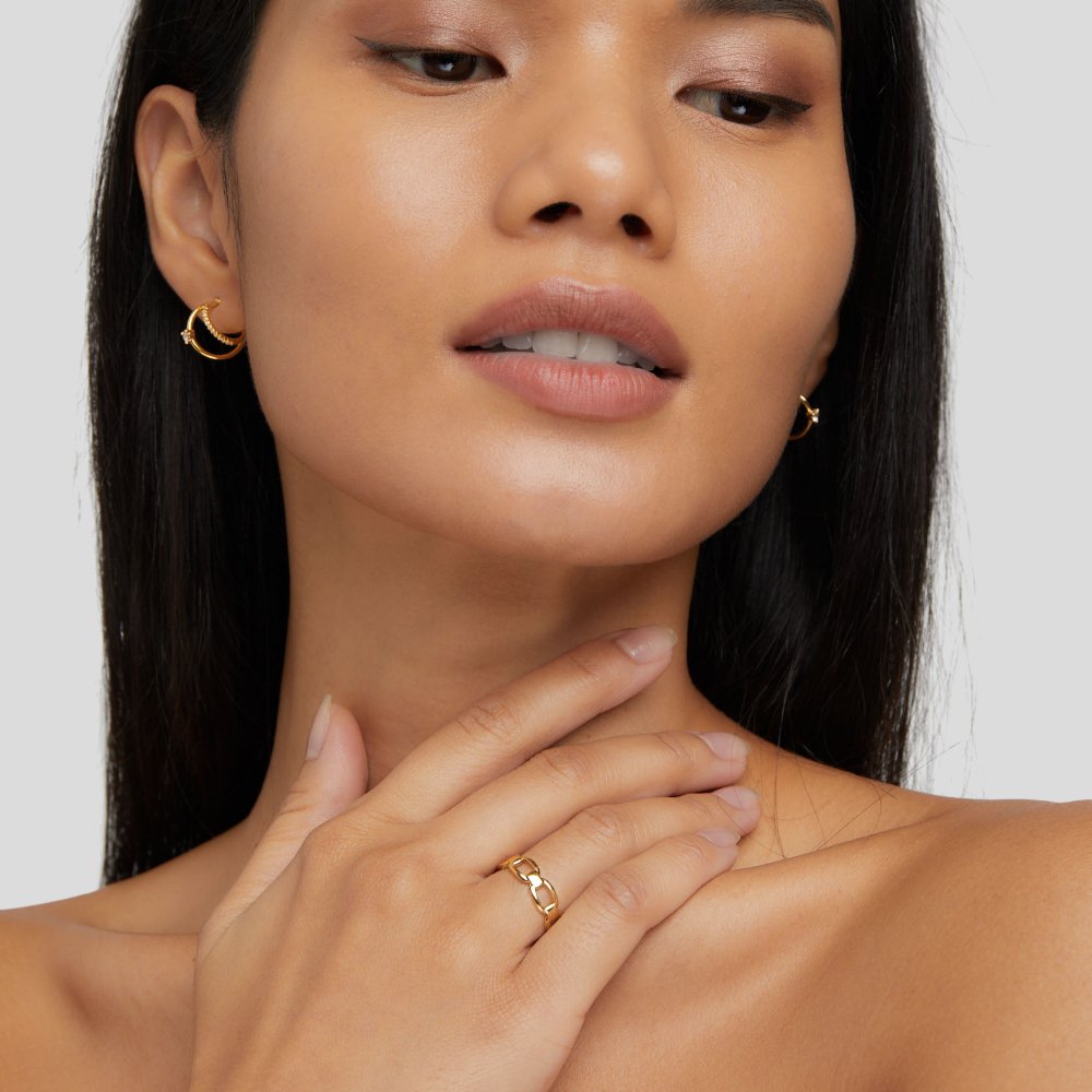 Isabella Chain Ring - Beautiful Earth Boutique