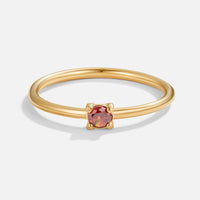 January Birthstone 18K Gold Ring - Beautiful Earth Boutique