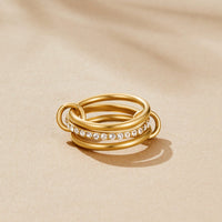 Layered Kaili Gold Ring - Beautiful Earth Boutique