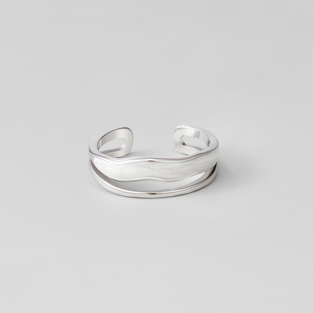 Layered Sahara Silver Ring - Beautiful Earth Boutique