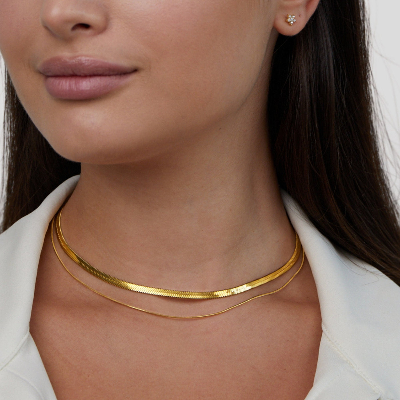 Layla 18K Gold Layered Necklace - Beautiful Earth Boutique