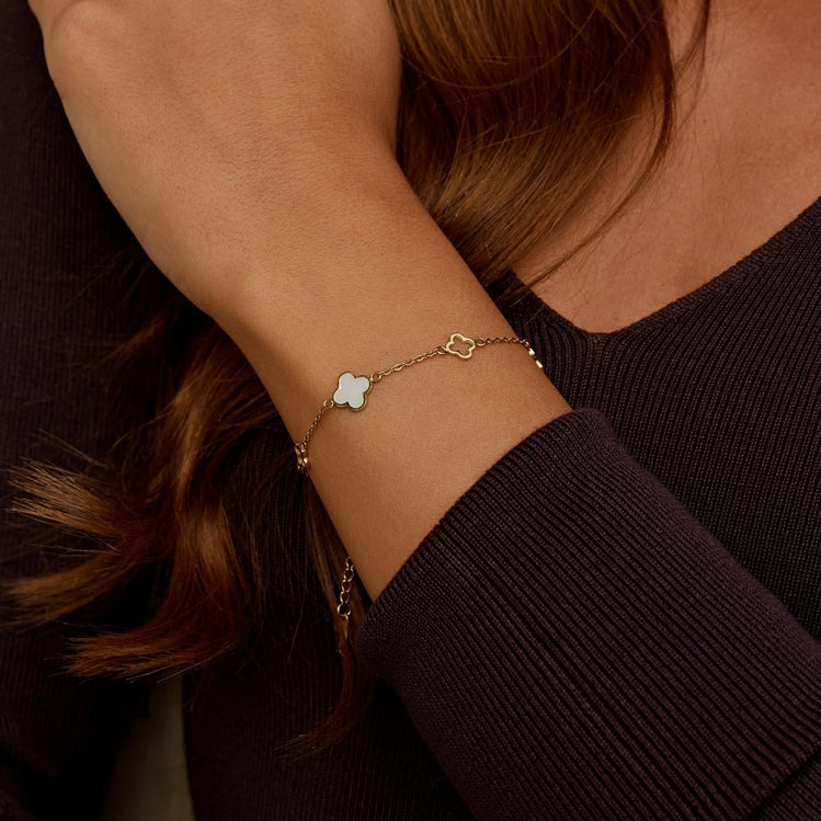 Lucia Clover Bracelet - Beautiful Earth Boutique