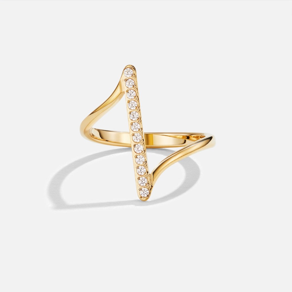 Mila Twisted Gold Ring - Beautiful Earth Boutique