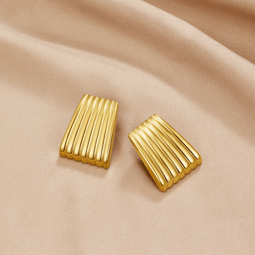 Nova Gold Earrings - Beautiful Earth Boutique