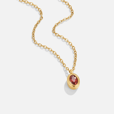 Ruby Red Crystal Necklace - Beautiful Earth Boutique