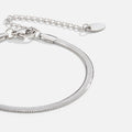 Sarya Snake Chain Silver Bracelet - Beautiful Earth Boutique