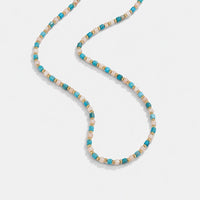 Serene Blue Bead Necklace - Beautiful Earth Boutique