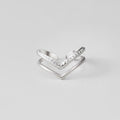 Silver Harper Layered Wrap Ring - Beautiful Earth Boutique