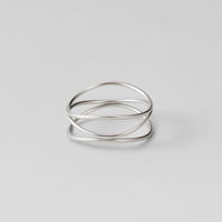 Silver Infinity Loop Ring - Beautiful Earth Boutique