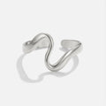 Silver Wave Ring - Beautiful Earth Boutique