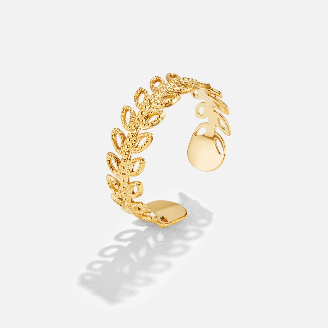 Summer Bloom Leaf Ring - Beautiful Earth Boutique