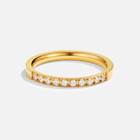 Timeless Beauty 18K Crystal Ring - Beautiful Earth Boutique