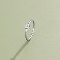 Tiny Petal Silver Ring - Beautiful Earth Boutique