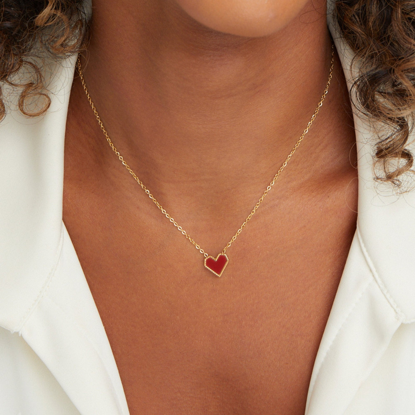 Valentina Heart Necklace - Beautiful Earth Boutique