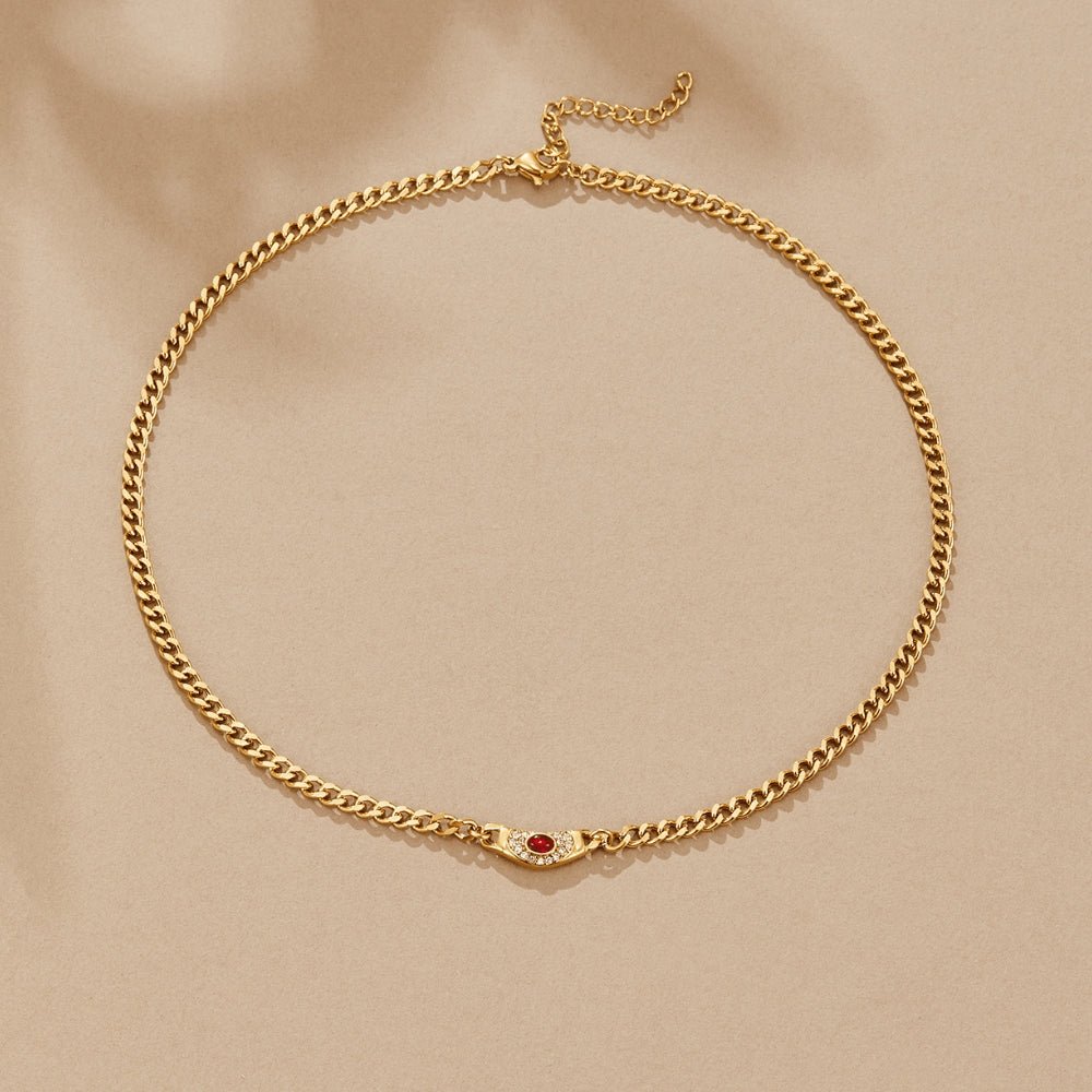 Vintage Cleopatra Gold Necklace - Beautiful Earth Boutique