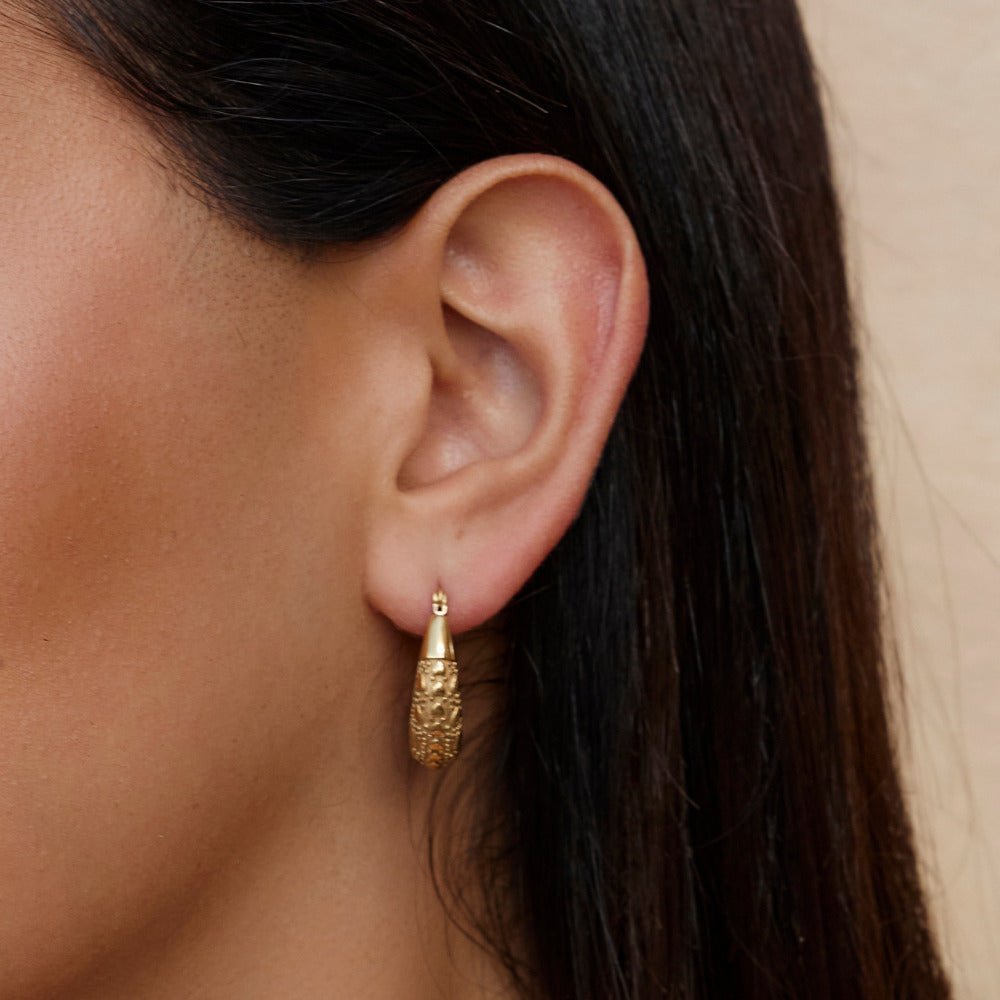 Vintage Gold Cleofe Earrings - Beautiful Earth Boutique