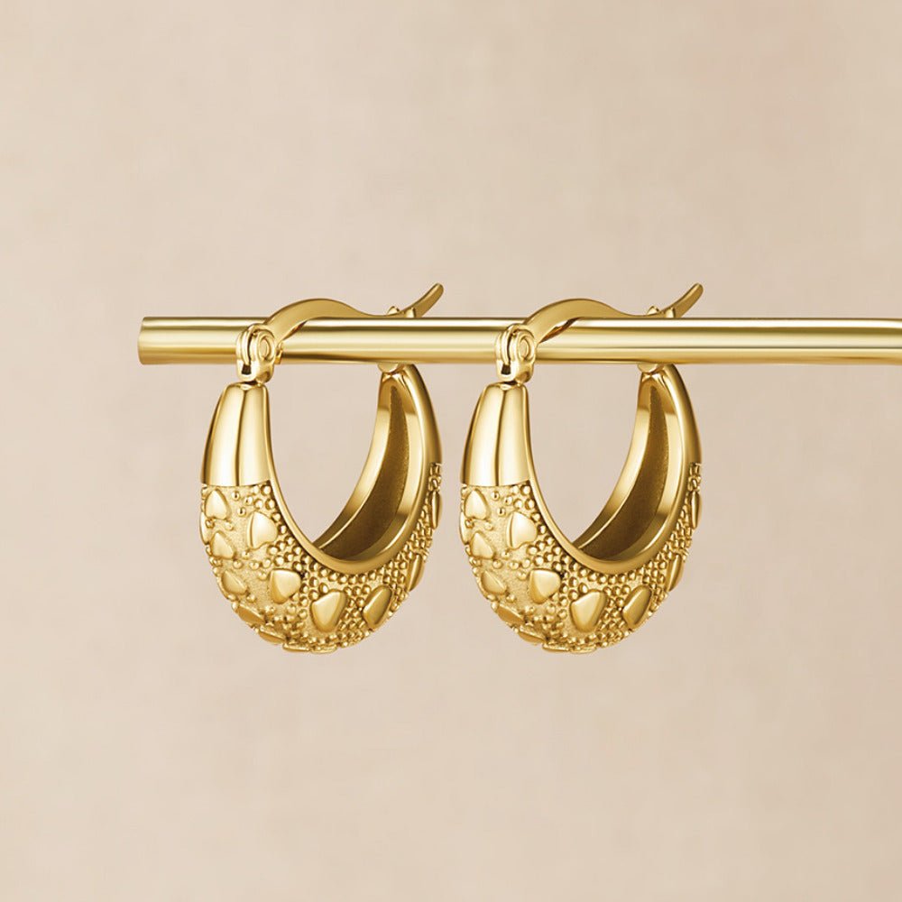 Vintage Gold Cleofe Earrings - Beautiful Earth Boutique